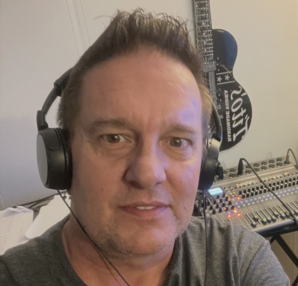 Sean on guitar